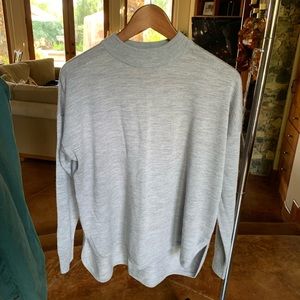 Madewell merino wool pullover sweater mock neck